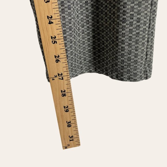 Betabrand Grey Printed Yogi Dress Pants - Picture 6 of 7